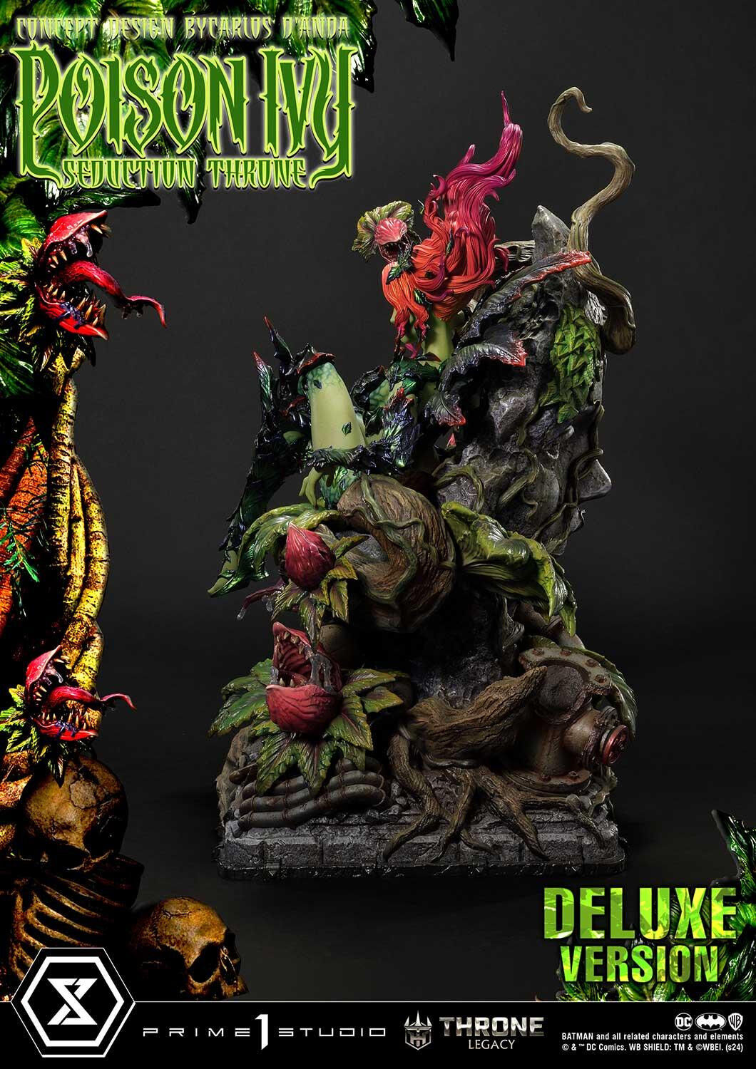 Batman - Poison Ivy - Throne Legacy (TLCDC-04DXS) - 1/4 - Seduction Throne, DX Bonus Version (Prime 1 Studio) photo 79