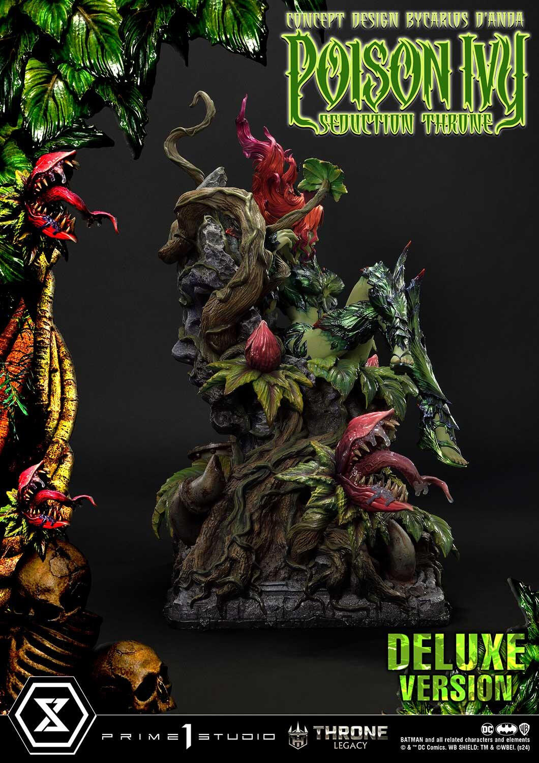 Batman - Poison Ivy - Throne Legacy (TLCDC-04DXS) - 1/4 - Seduction Throne, DX Bonus Version (Prime 1 Studio) photo 81