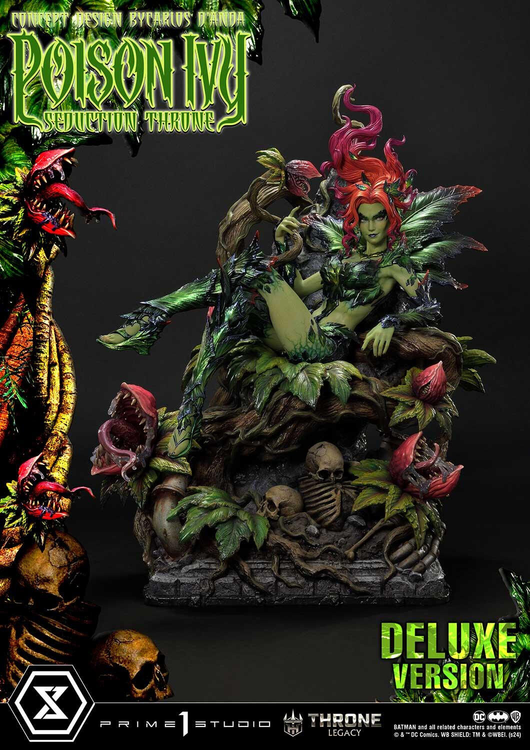 Batman - Poison Ivy - Throne Legacy (TLCDC-04DXS) - 1/4 - Seduction Throne, DX Bonus Version (Prime 1 Studio) photo 82