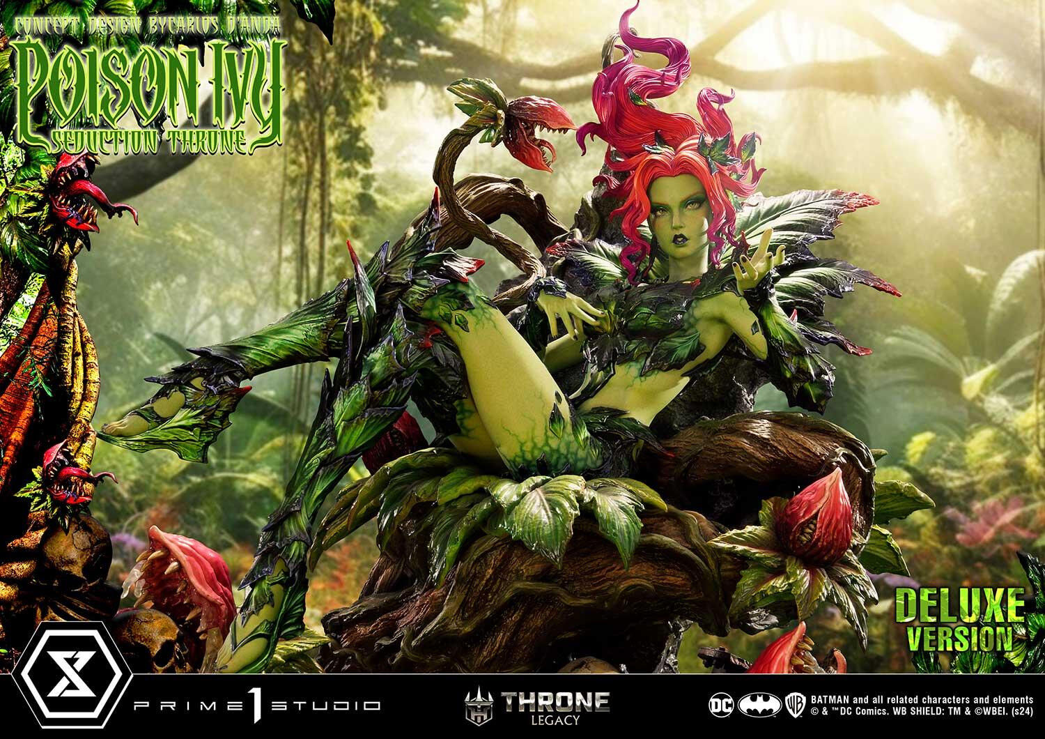 Batman - Poison Ivy - Throne Legacy (TLCDC-04DXS) - 1/4 - Seduction Throne, DX Bonus Version (Prime 1 Studio) photo 93