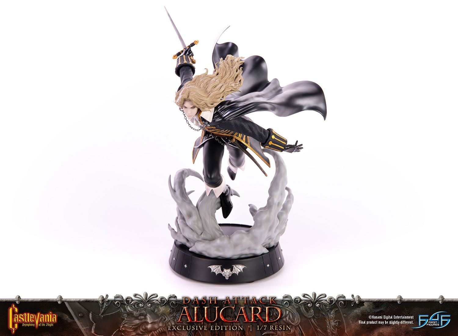 Akumajou Dracula X: Gekka no Yasoukyoku - Alucard - 1/7 - Dash Attack, Exclusive Edition (First 4 Figures) photo 2
