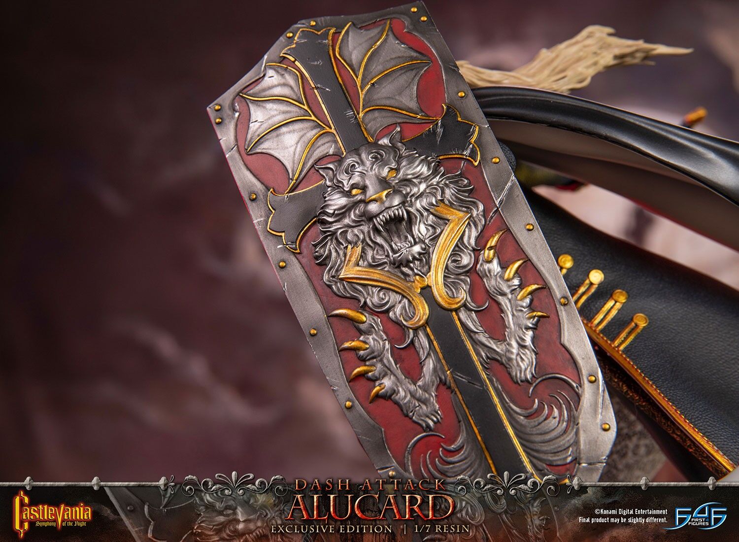 Akumajou Dracula X: Gekka no Yasoukyoku - Alucard - 1/7 - Dash Attack, Exclusive Edition (First 4 Figures) photo 5