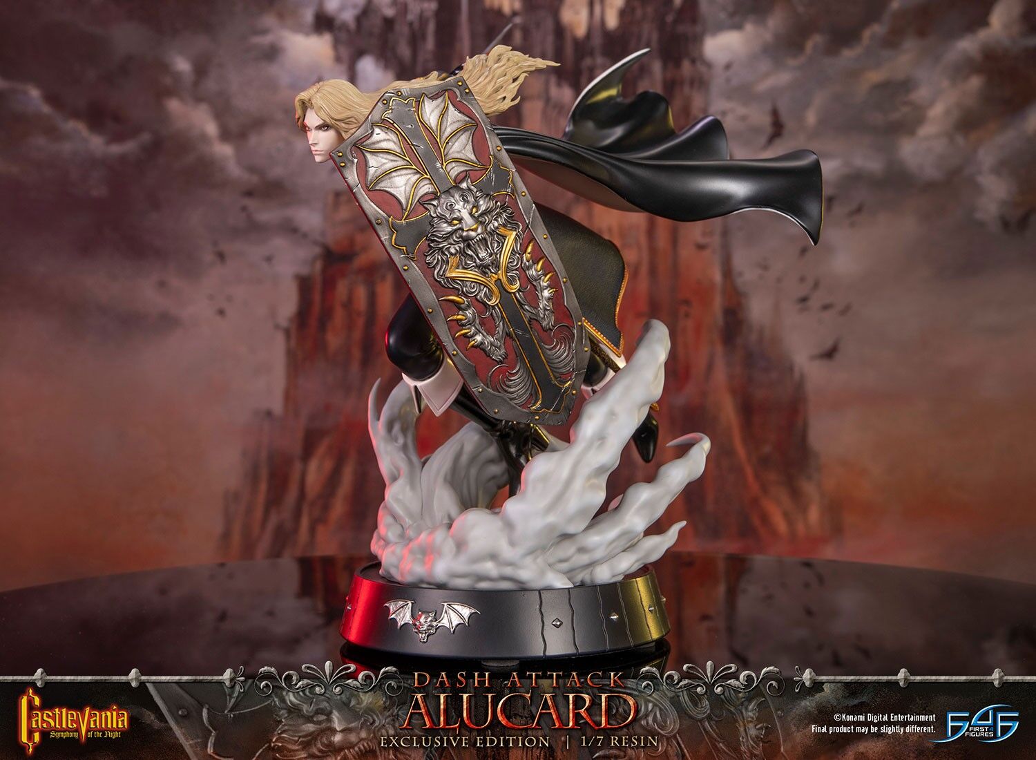 Akumajou Dracula X: Gekka no Yasoukyoku - Alucard - 1/7 - Dash Attack, Exclusive Edition (First 4 Figures) photo 12