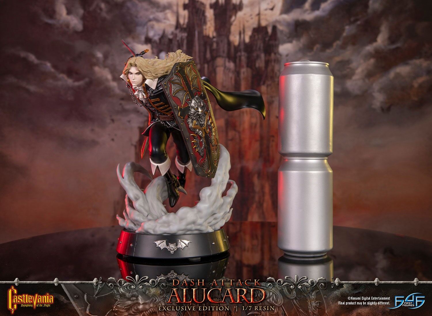 Akumajou Dracula X: Gekka no Yasoukyoku - Alucard - 1/7 - Dash Attack, Exclusive Edition (First 4 Figures) photo 13