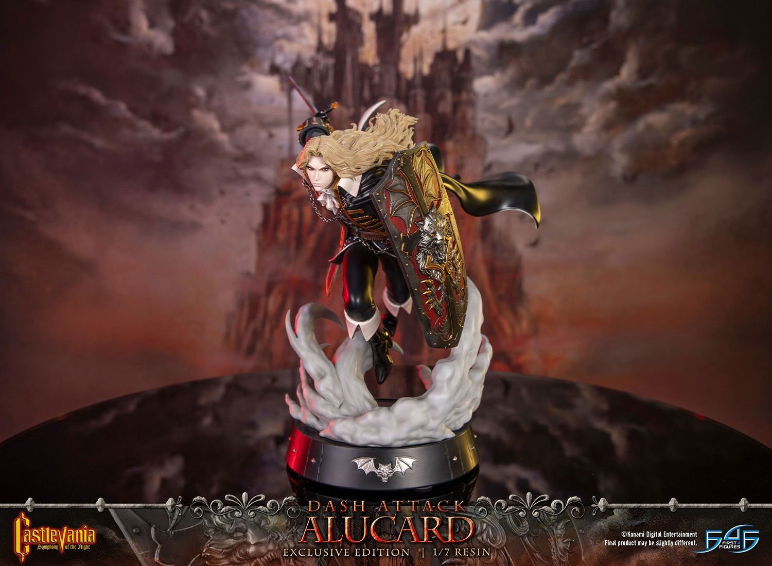 Akumajou Dracula X: Gekka no Yasoukyoku - Alucard - 1/7 - Dash Attack, Exclusive Edition (First 4 Figures) photo 14
