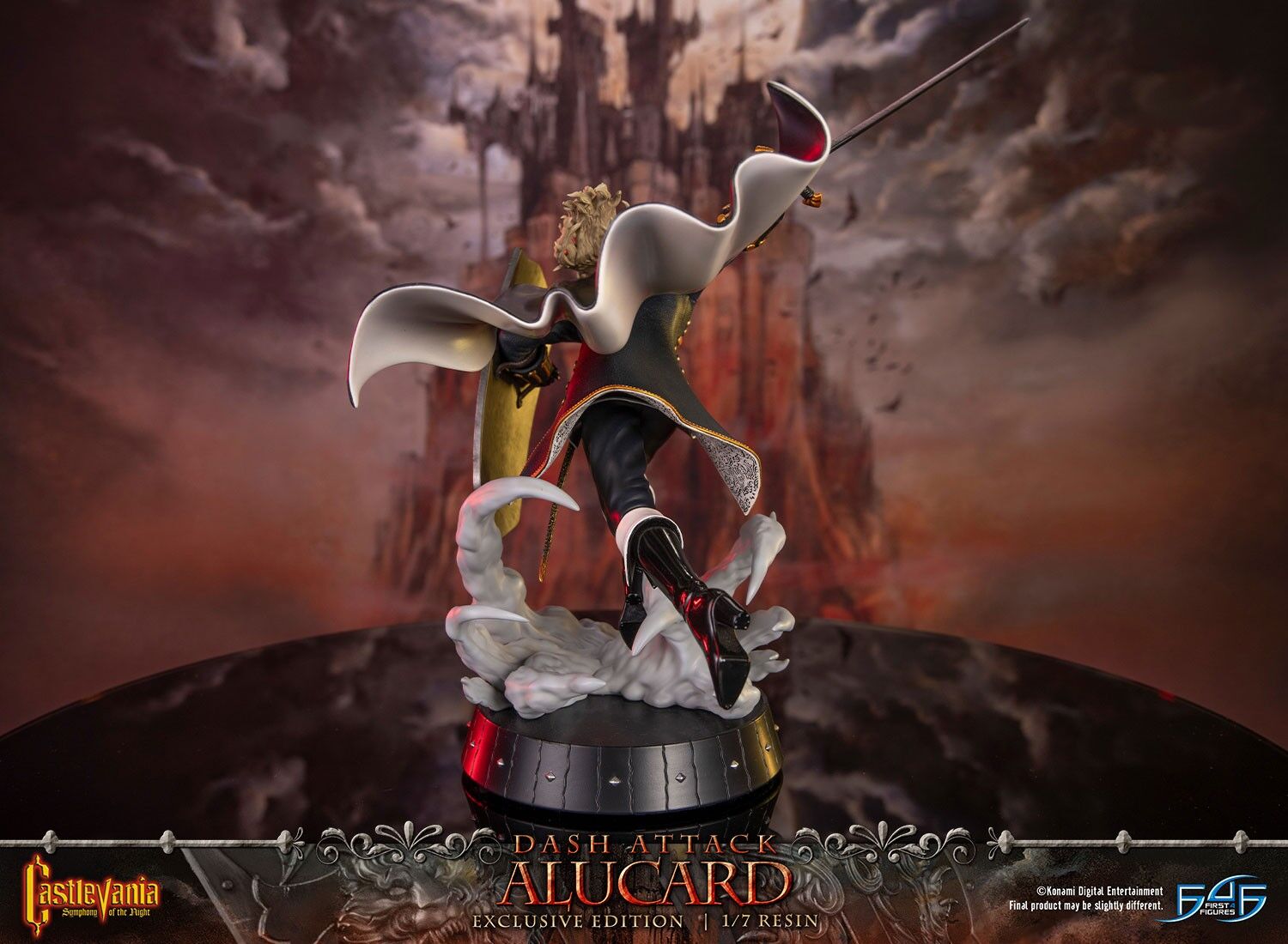 Akumajou Dracula X: Gekka no Yasoukyoku - Alucard - 1/7 - Dash Attack, Exclusive Edition (First 4 Figures) photo 17