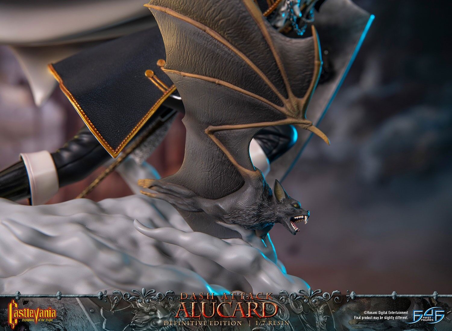 Akumajou Dracula X: Gekka no Yasoukyoku - Alucard - 1/7 - Dash Attack, Definitive Edition (First 4 Figures) photo 4