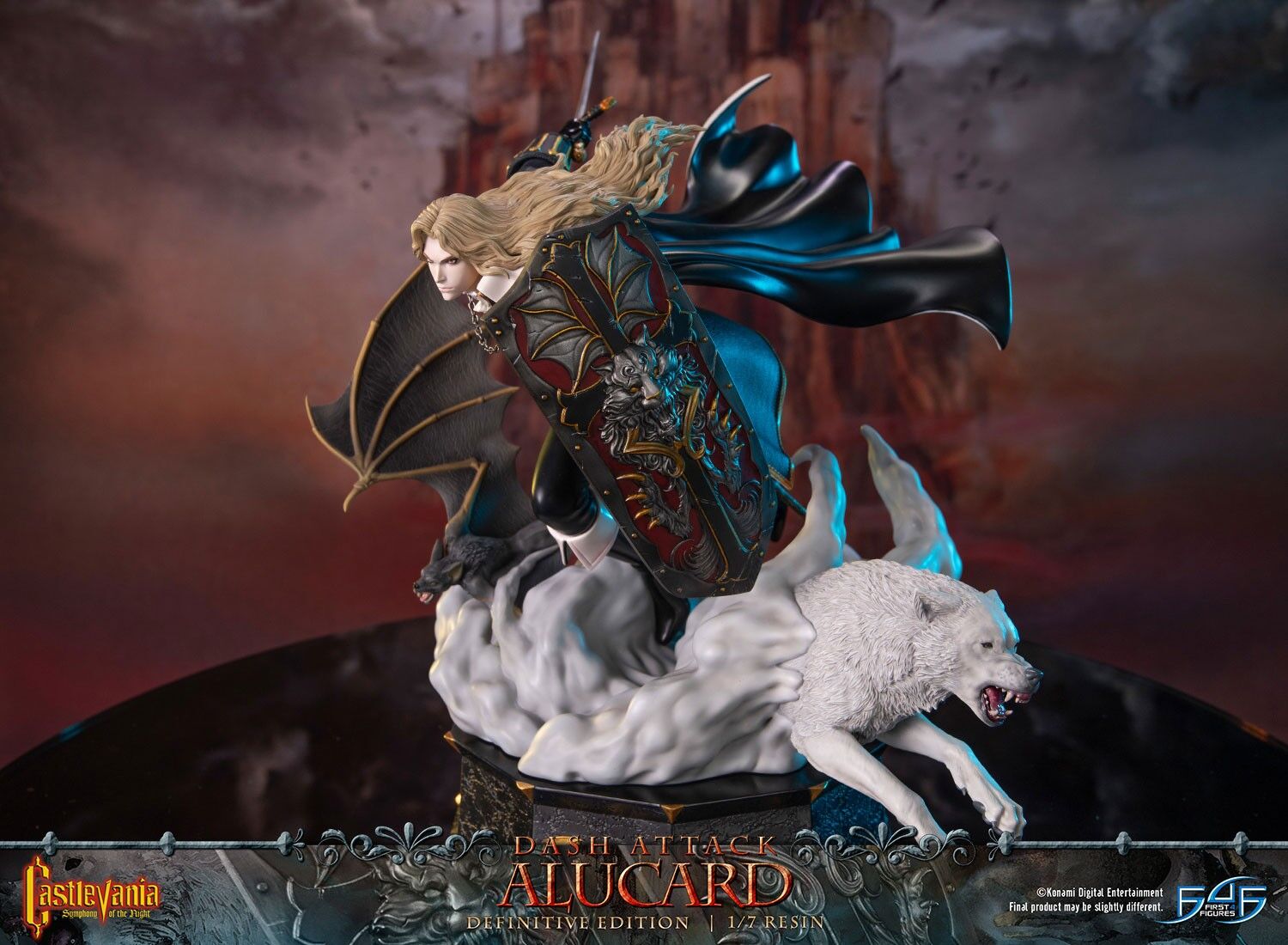Akumajou Dracula X: Gekka no Yasoukyoku - Alucard - 1/7 - Dash Attack, Definitive Edition (First 4 Figures) photo 11