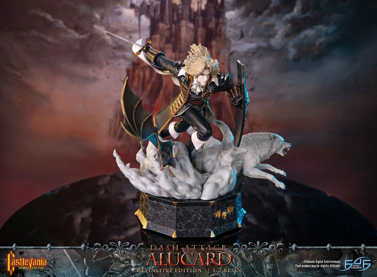 Akumajou Dracula X: Gekka no Yasoukyoku - Alucard - 1/7 - Dash Attack, Definitive Edition (First 4 Figures) photo 15