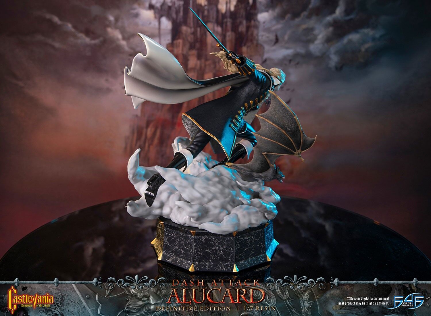 Akumajou Dracula X: Gekka no Yasoukyoku - Alucard - 1/7 - Dash Attack, Definitive Edition (First 4 Figures) photo 17