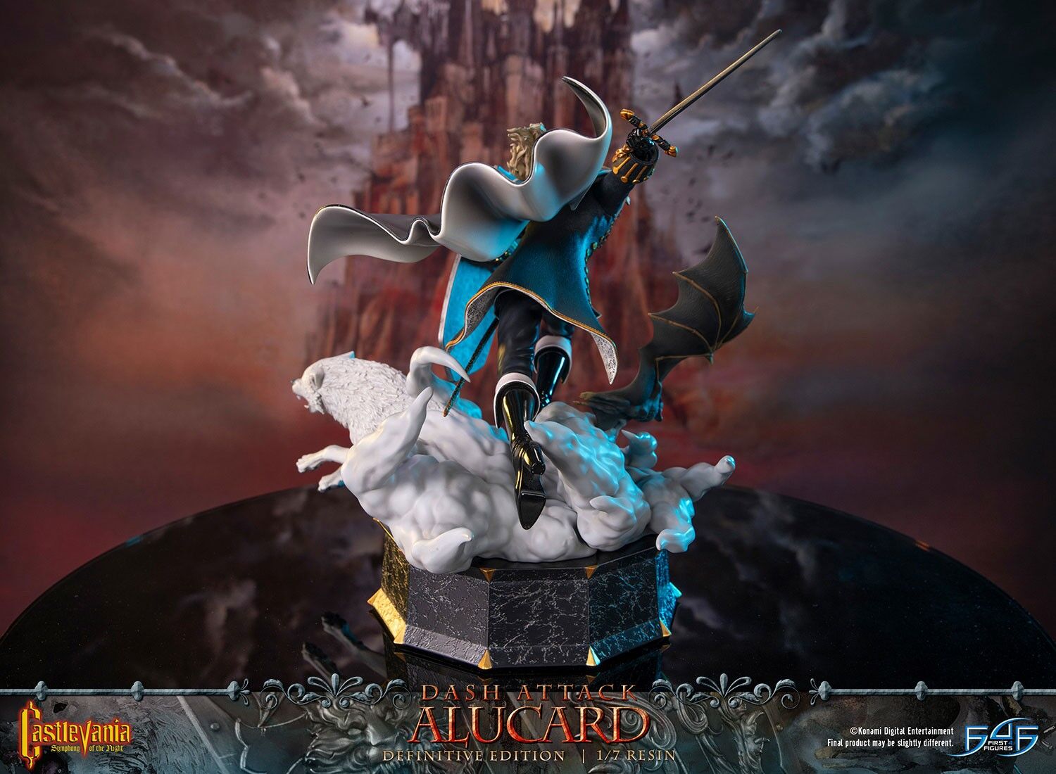 Akumajou Dracula X: Gekka no Yasoukyoku - Alucard - 1/7 - Dash Attack, Definitive Edition (First 4 Figures) photo 18