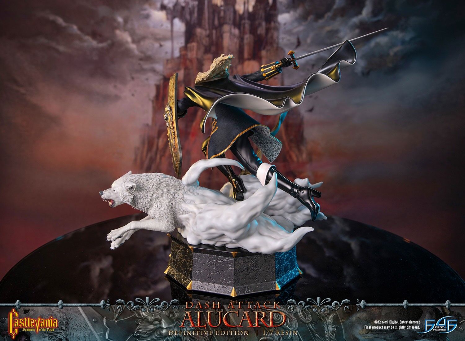 Akumajou Dracula X: Gekka no Yasoukyoku - Alucard - 1/7 - Dash Attack, Definitive Edition (First 4 Figures) photo 19