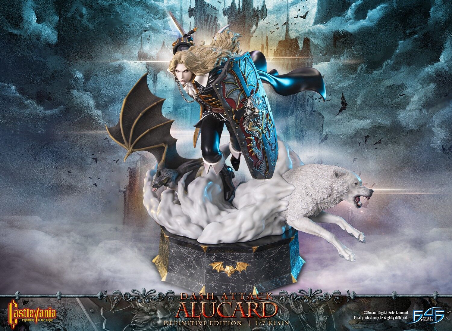 Akumajou Dracula X: Gekka no Yasoukyoku - Alucard - 1/7 - Dash Attack, Definitive Edition (First 4 Figures) photo 22