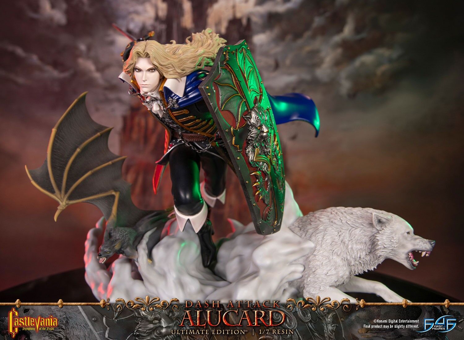 Akumajou Dracula X: Gekka no Yasoukyoku - Alucard - 1/7 - Dash Attack, Ultimate Edition (First 4 Figures) photo 5