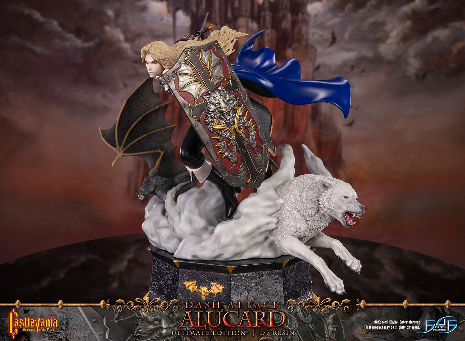 Akumajou Dracula X: Gekka no Yasoukyoku - Alucard - 1/7 - Dash Attack, Ultimate Edition (First 4 Figures) photo 6