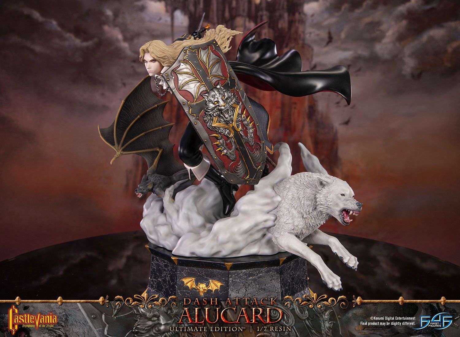 Akumajou Dracula X: Gekka no Yasoukyoku - Alucard - 1/7 - Dash Attack, Ultimate Edition (First 4 Figures) photo 7