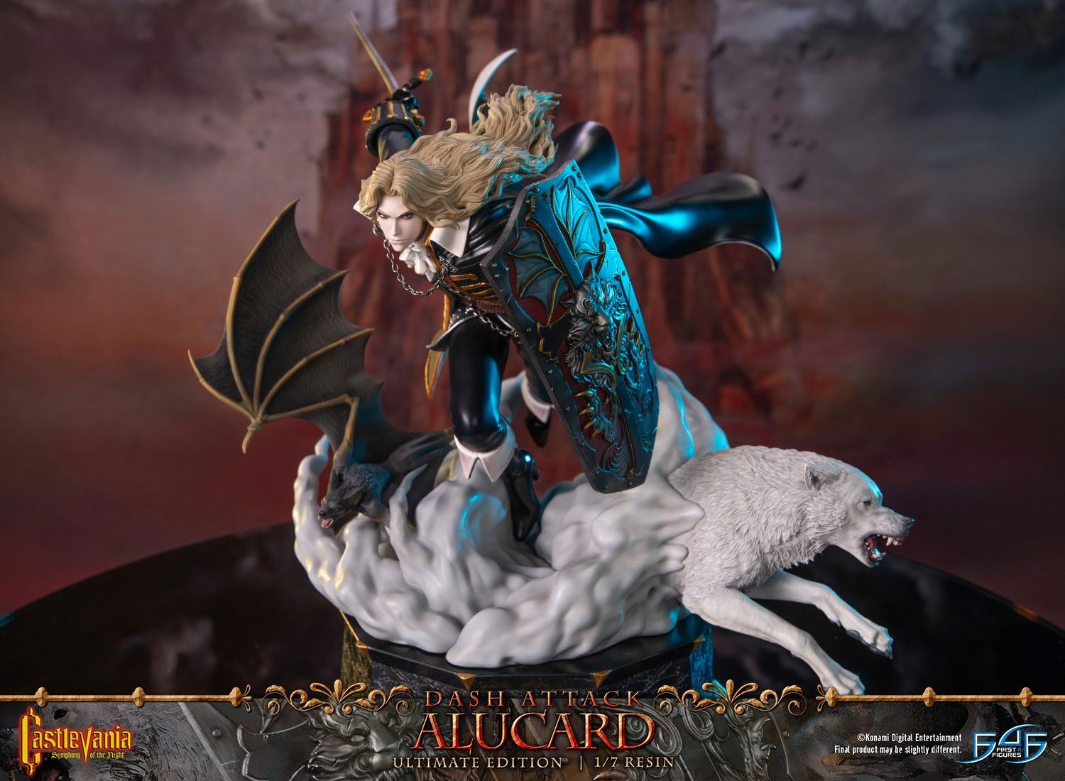 Akumajou Dracula X: Gekka no Yasoukyoku - Alucard - 1/7 - Dash Attack, Ultimate Edition (First 4 Figures) photo 10
