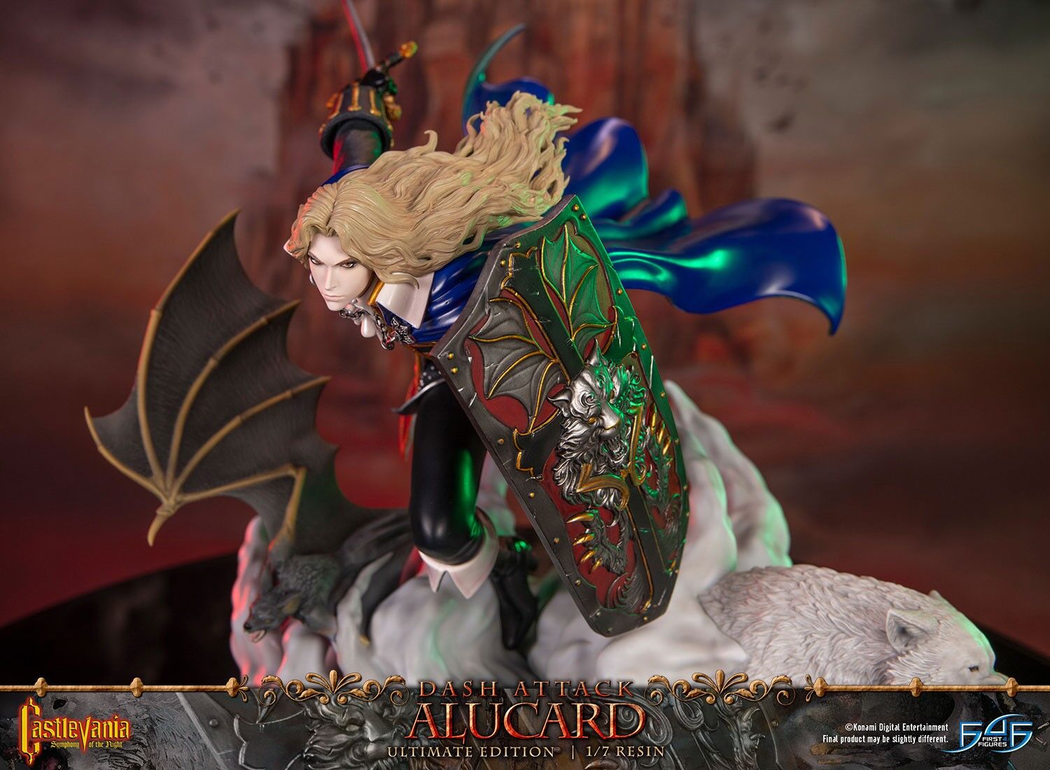 Akumajou Dracula X: Gekka no Yasoukyoku - Alucard - 1/7 - Dash Attack, Ultimate Edition (First 4 Figures) photo 11