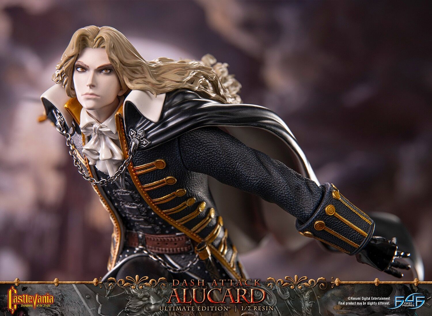 Akumajou Dracula X: Gekka no Yasoukyoku - Alucard - 1/7 - Dash Attack, Ultimate Edition (First 4 Figures) photo 16