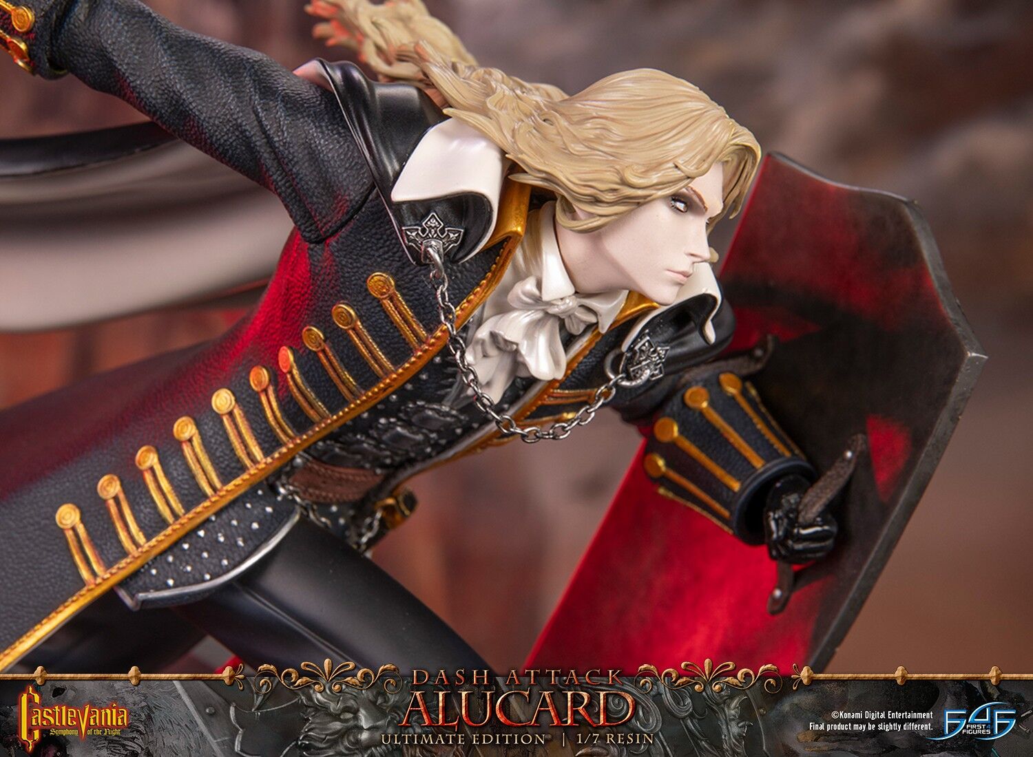 Akumajou Dracula X: Gekka no Yasoukyoku - Alucard - 1/7 - Dash Attack, Ultimate Edition (First 4 Figures) photo 20