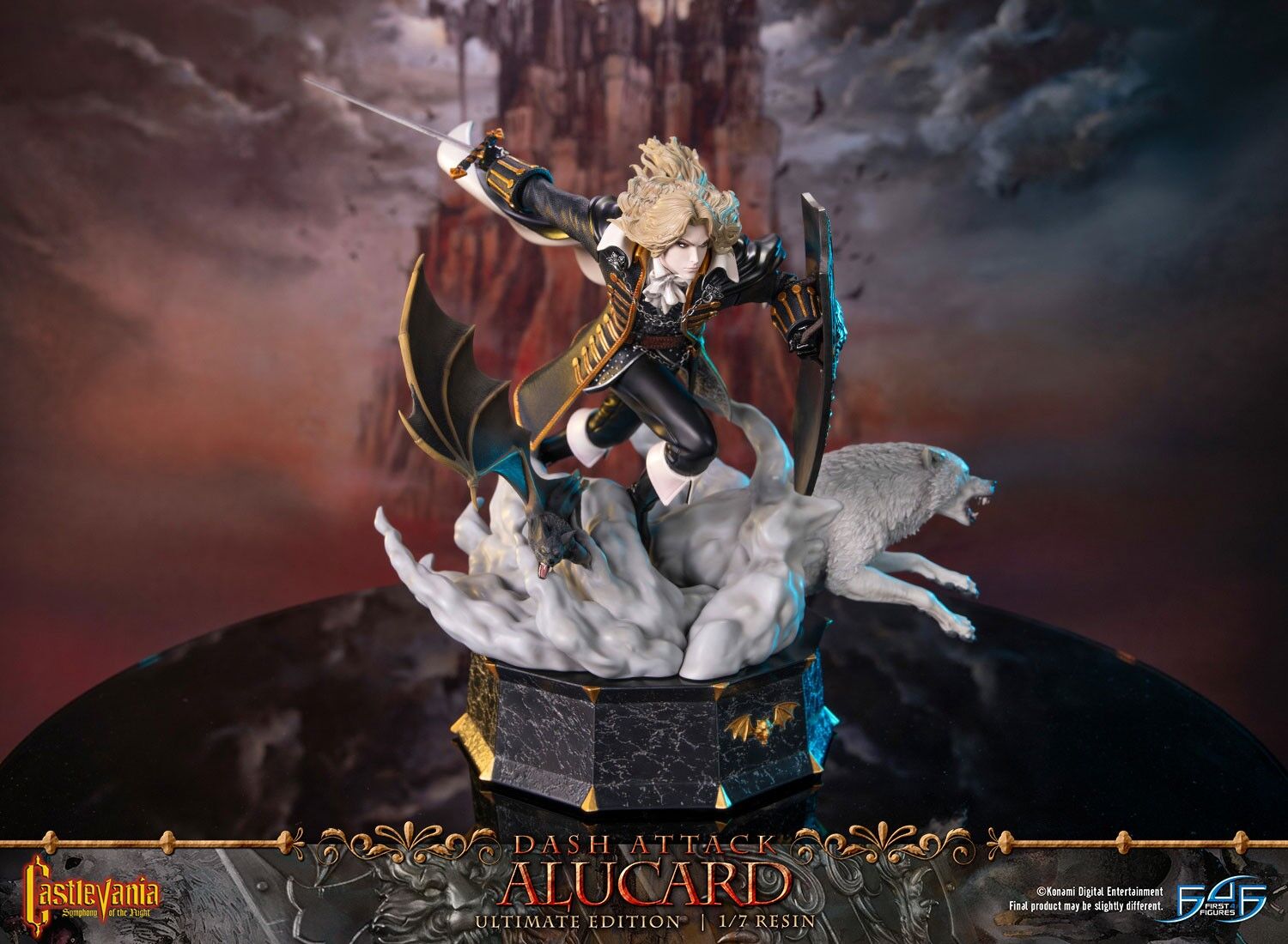Akumajou Dracula X: Gekka no Yasoukyoku - Alucard - 1/7 - Dash Attack, Ultimate Edition (First 4 Figures) photo 21