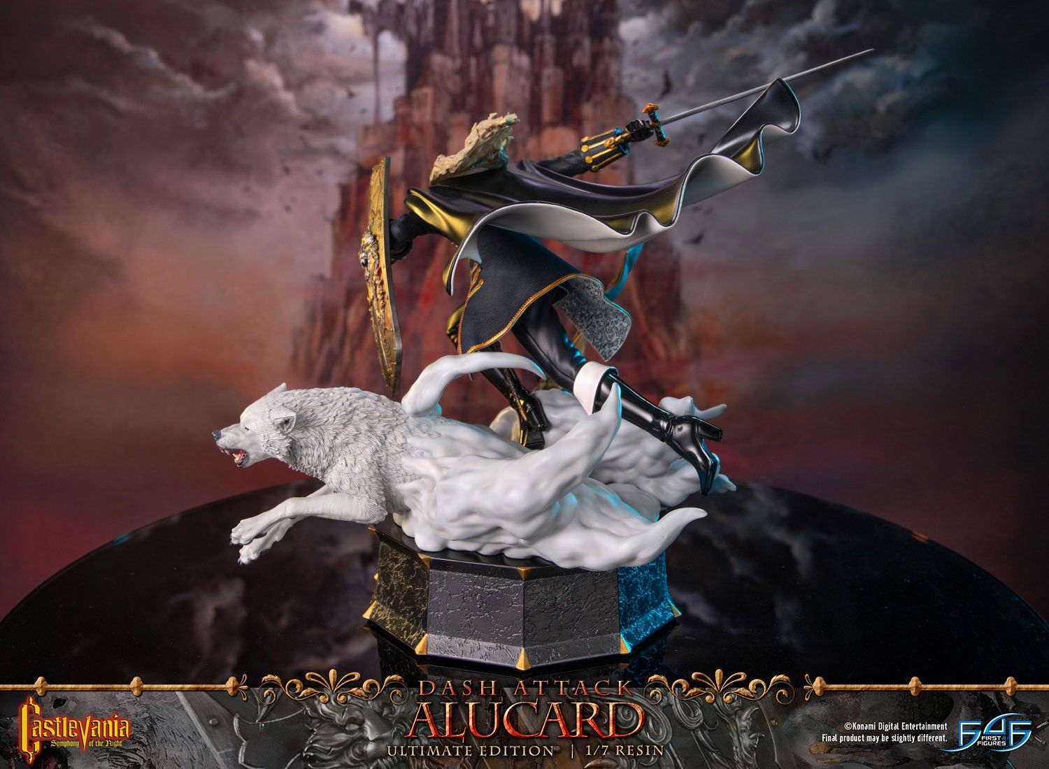 Akumajou Dracula X: Gekka no Yasoukyoku - Alucard - 1/7 - Dash Attack, Ultimate Edition (First 4 Figures) photo 24