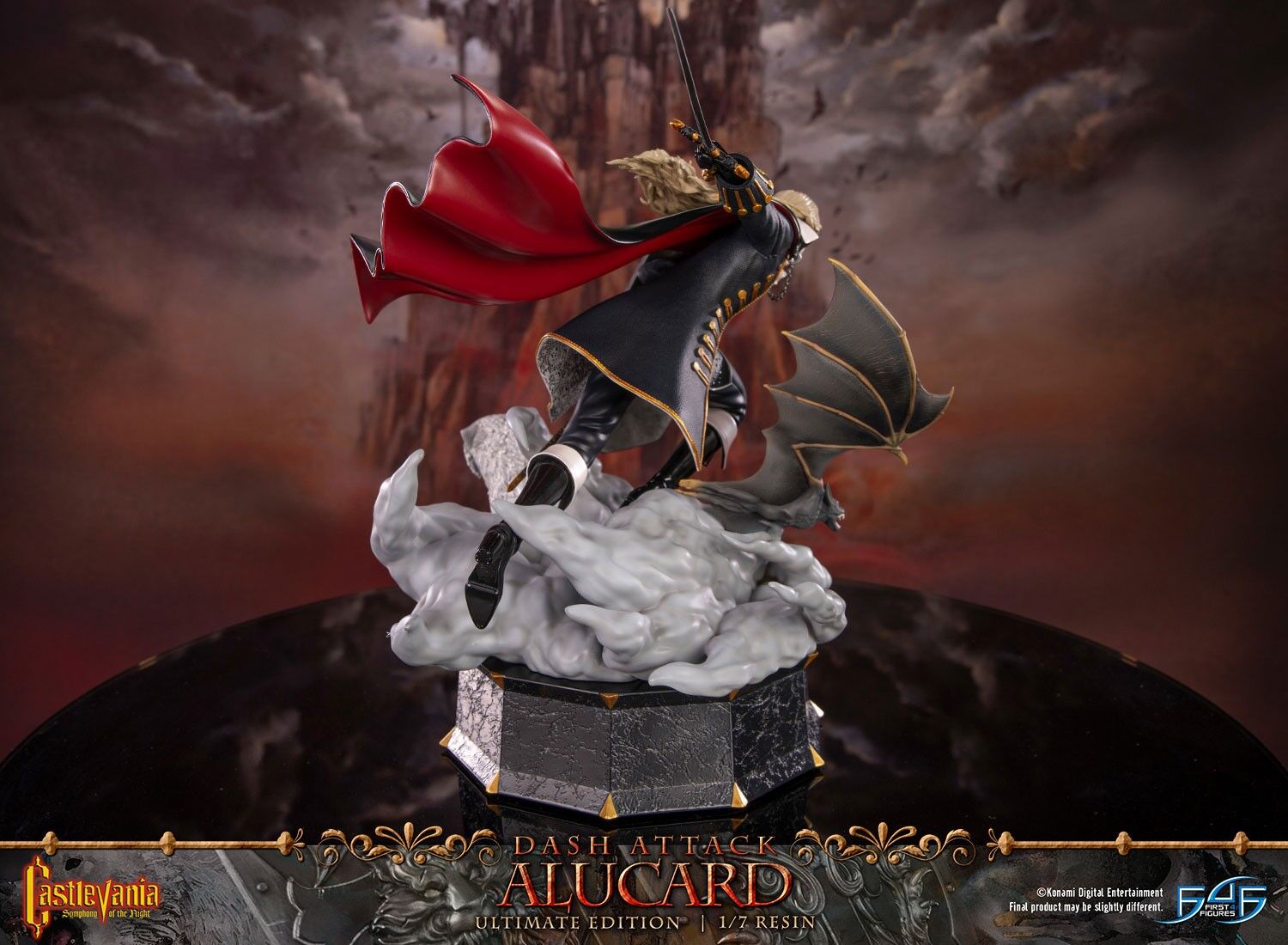 Akumajou Dracula X: Gekka no Yasoukyoku - Alucard - 1/7 - Dash Attack, Ultimate Edition (First 4 Figures) photo 27