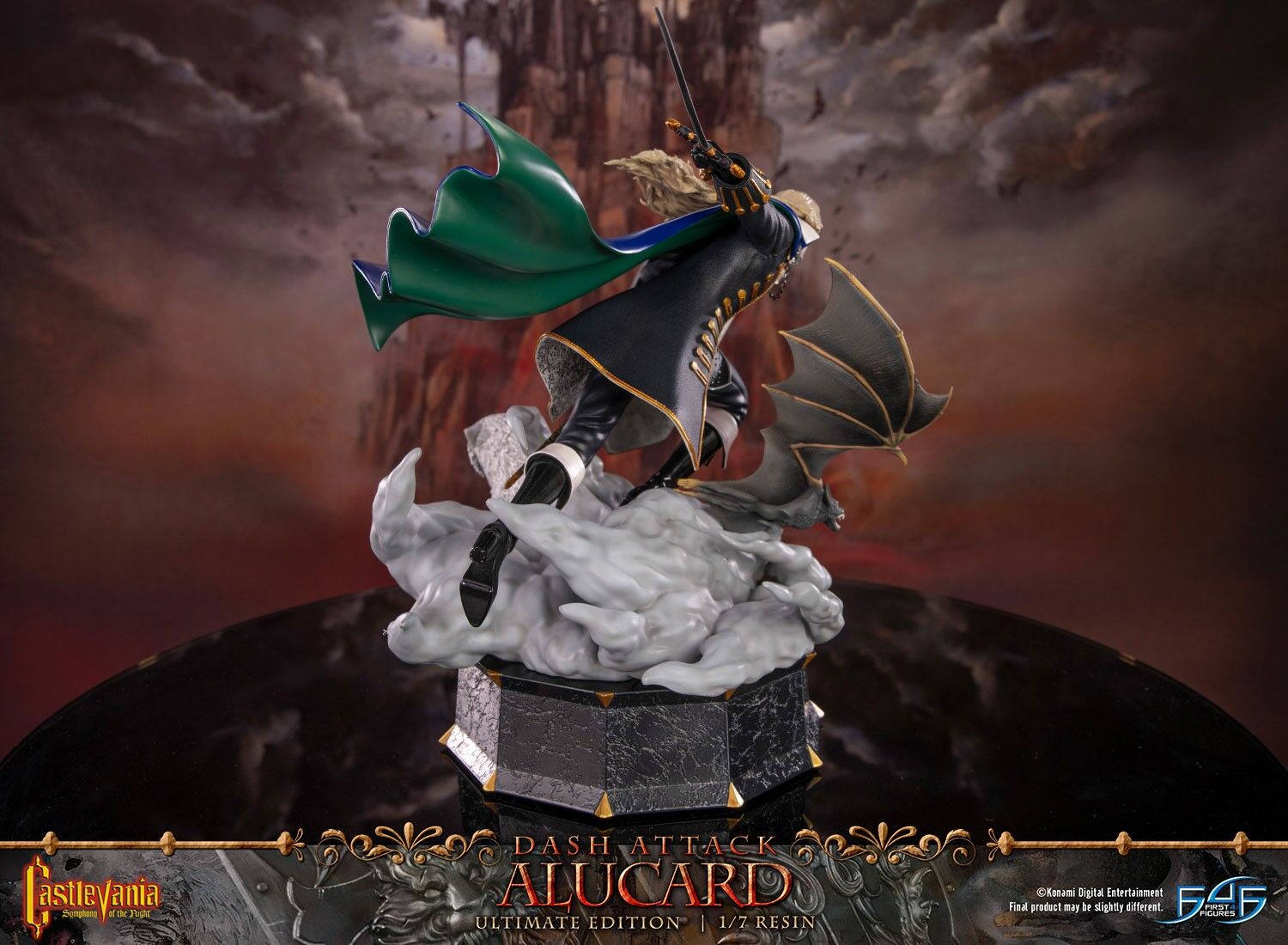 Akumajou Dracula X: Gekka no Yasoukyoku - Alucard - 1/7 - Dash Attack, Ultimate Edition (First 4 Figures) photo 28