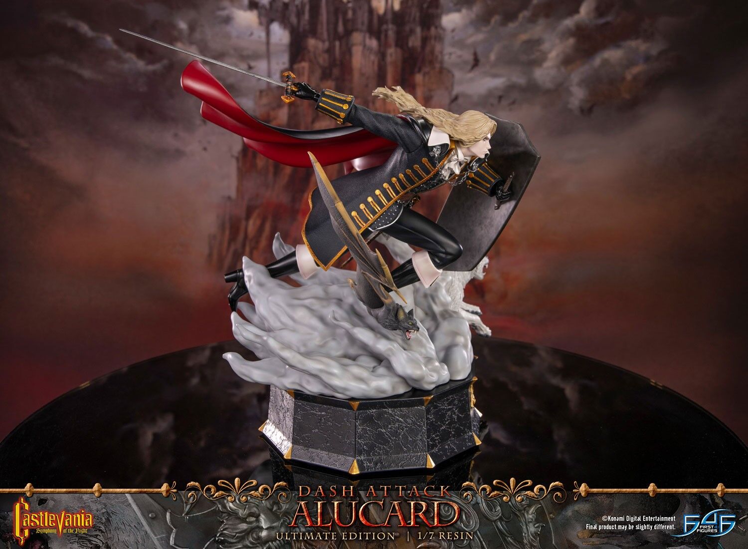 Akumajou Dracula X: Gekka no Yasoukyoku - Alucard - 1/7 - Dash Attack, Ultimate Edition (First 4 Figures) photo 30