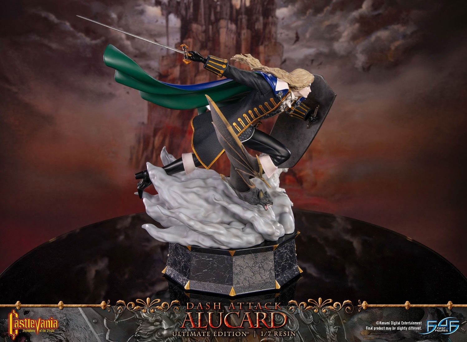 Akumajou Dracula X: Gekka no Yasoukyoku - Alucard - 1/7 - Dash Attack, Ultimate Edition (First 4 Figures) photo 31