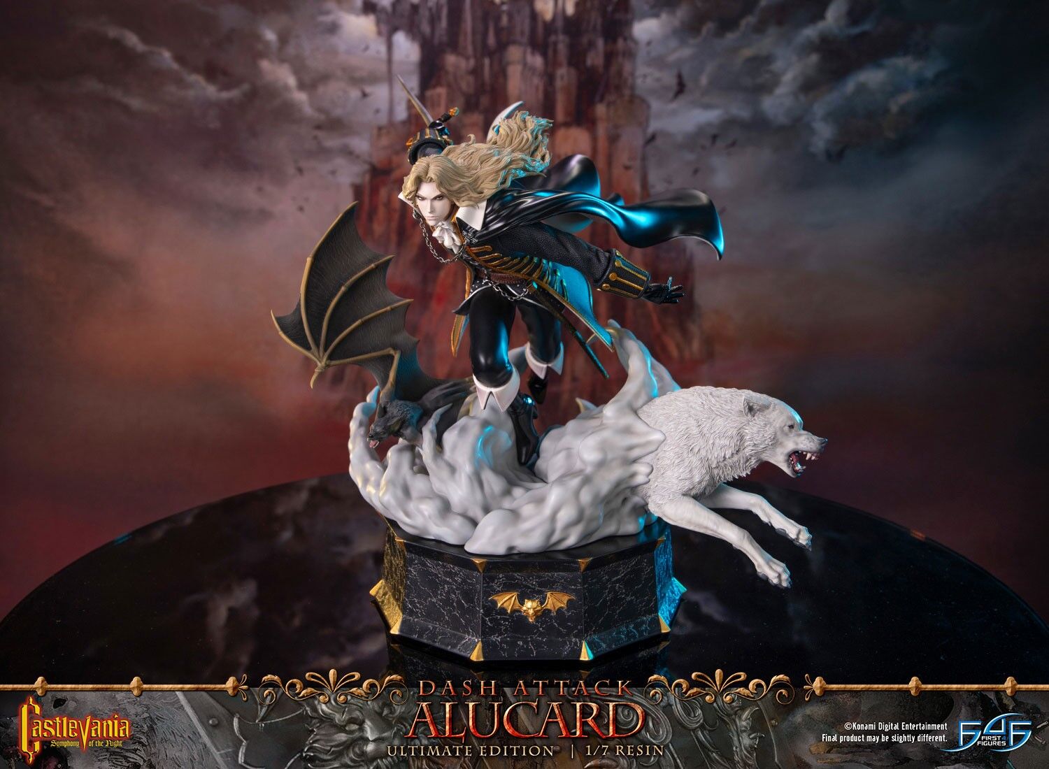 Akumajou Dracula X: Gekka no Yasoukyoku - Alucard - 1/7 - Dash Attack, Ultimate Edition (First 4 Figures) photo 34