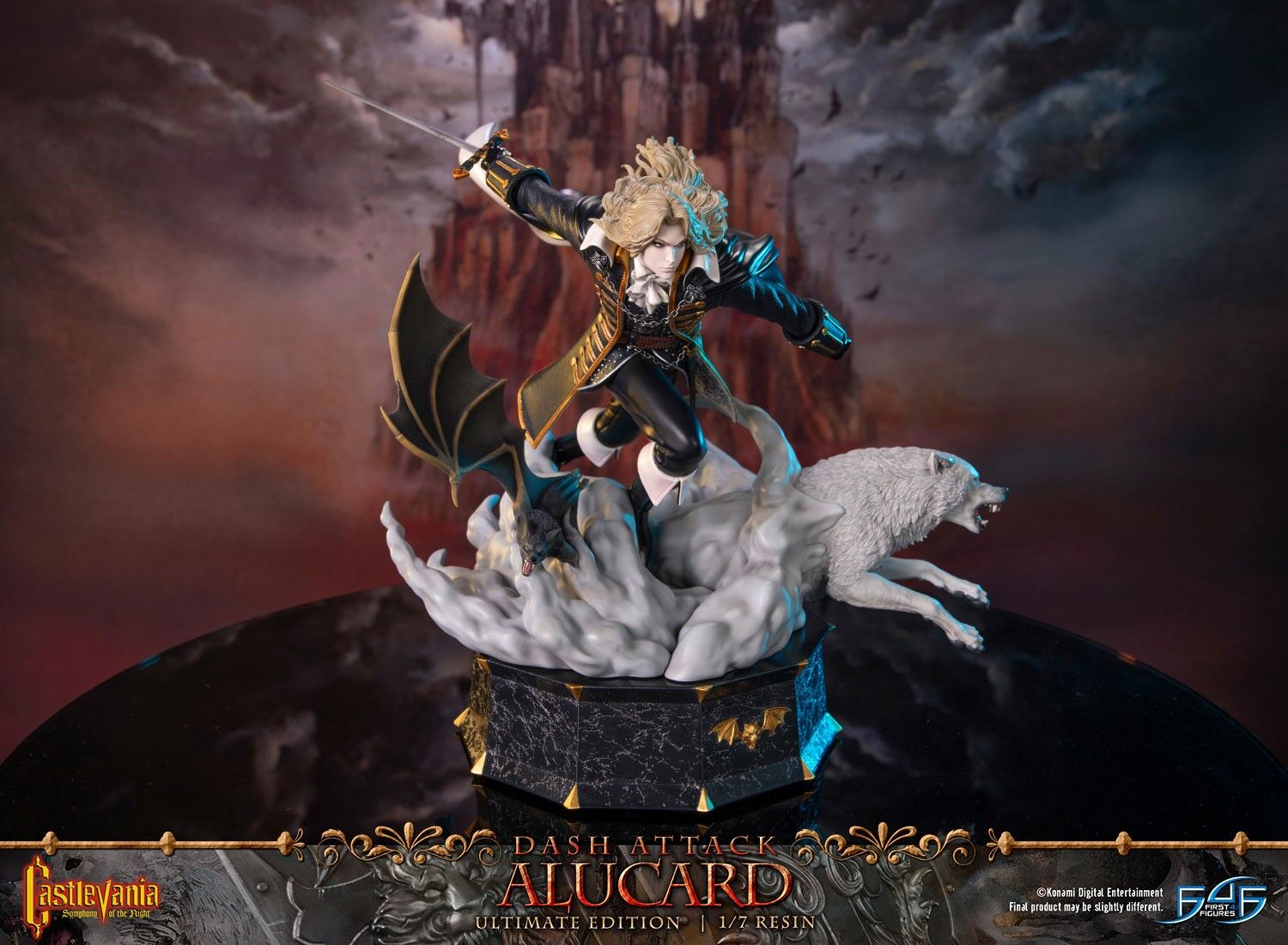 Akumajou Dracula X: Gekka no Yasoukyoku - Alucard - 1/7 - Dash Attack, Ultimate Edition (First 4 Figures) photo 36