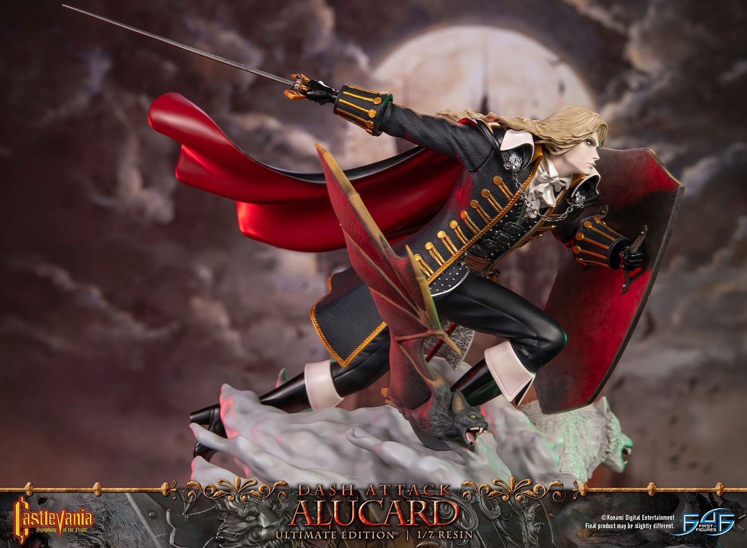 Akumajou Dracula X: Gekka no Yasoukyoku - Alucard - 1/7 - Dash Attack, Ultimate Edition (First 4 Figures) photo 38