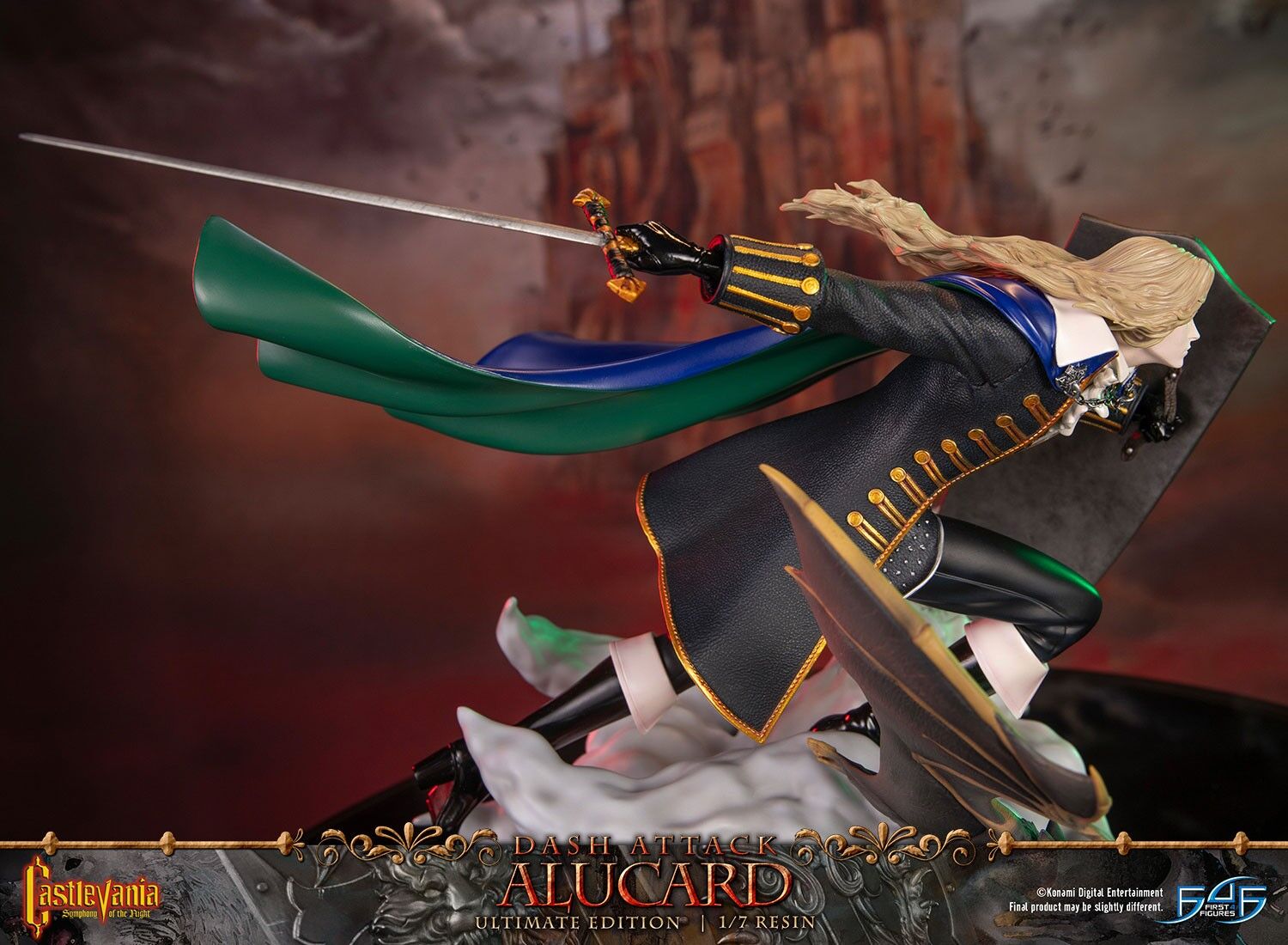 Akumajou Dracula X: Gekka no Yasoukyoku - Alucard - 1/7 - Dash Attack, Ultimate Edition (First 4 Figures) photo 42