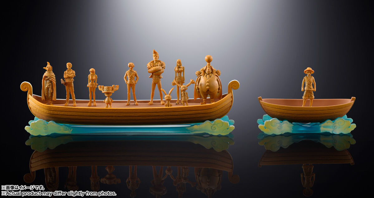 One Piece - Chimney - Franky - Going Merry - Gonbe - Klabautermann - Kokoro - Monkey D. Luffy - Nami - Nico Robin - Roronoa Zoro - Sanji - Sogeking - Tony Tony Chopper - Chogokin - One Piece Animation 25th Anniversary Memorial Edition (Bandai Spirits) photo 6