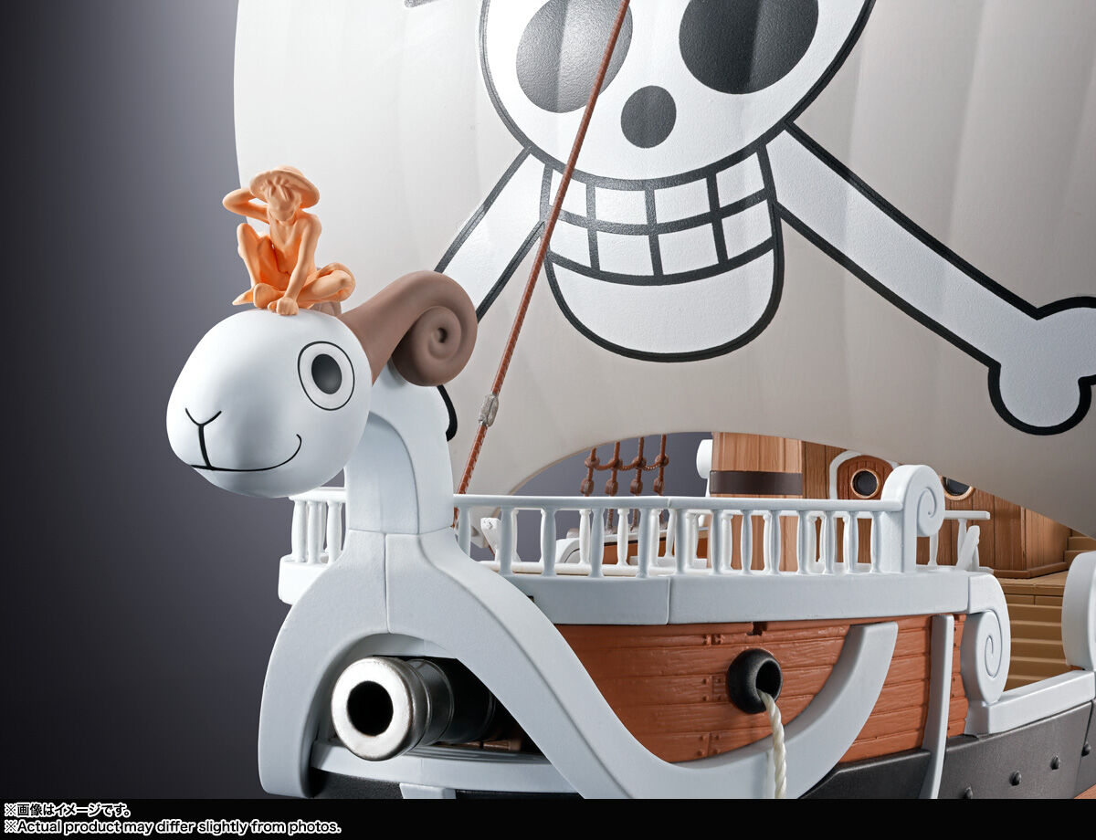 One Piece - Chimney - Franky - Going Merry - Gonbe - Klabautermann - Kokoro - Monkey D. Luffy - Nami - Nico Robin - Roronoa Zoro - Sanji - Sogeking - Tony Tony Chopper - Chogokin - One Piece Animation 25th Anniversary Memorial Edition (Bandai Spirits) photo 8
