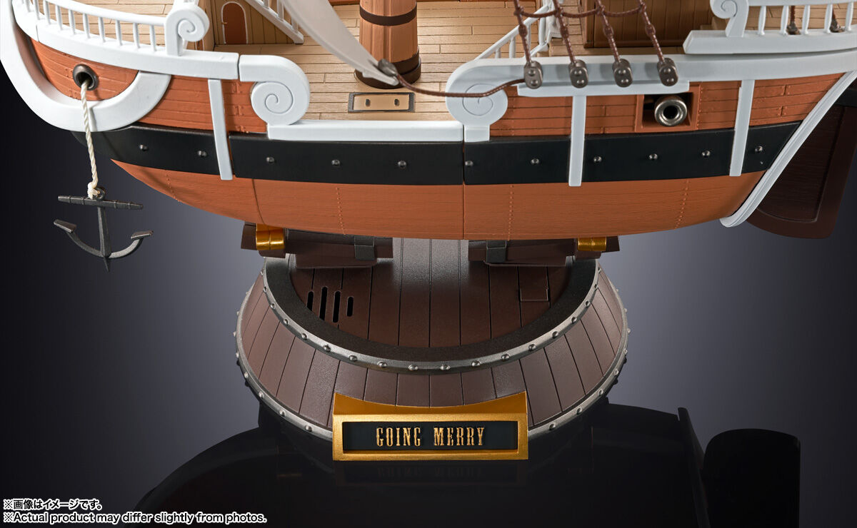 One Piece - Chimney - Franky - Going Merry - Gonbe - Klabautermann - Kokoro - Monkey D. Luffy - Nami - Nico Robin - Roronoa Zoro - Sanji - Sogeking - Tony Tony Chopper - Chogokin - One Piece Animation 25th Anniversary Memorial Edition (Bandai Spirits) photo 9