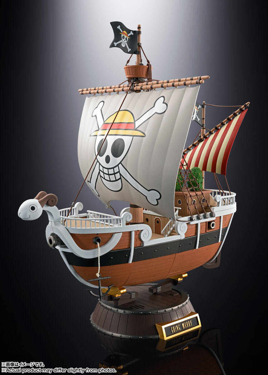 One Piece - Chimney - Franky - Going Merry - Gonbe - Klabautermann - Kokoro - Monkey D. Luffy - Nami - Nico Robin - Roronoa Zoro - Sanji - Sogeking - Tony Tony Chopper - Chogokin - One Piece Animation 25th Anniversary Memorial Edition (Bandai Spirits) photo 10