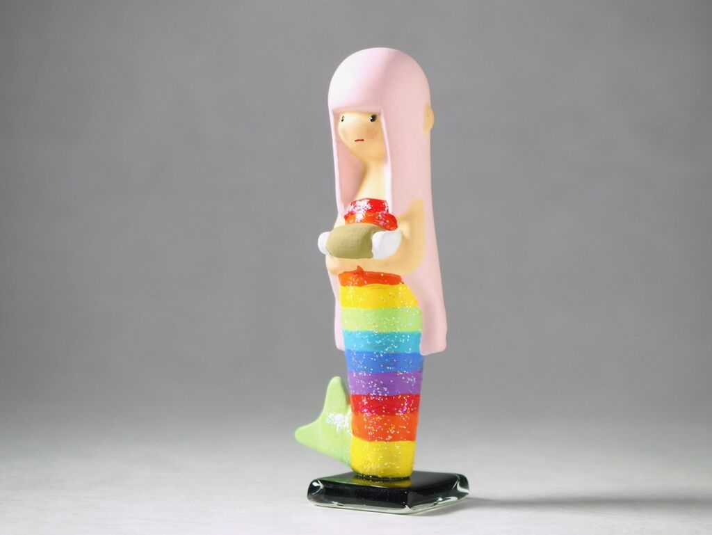 Original - Japanese Yokai Girls - Amabie - Special Color (Honda Koji Shokai) photo 4