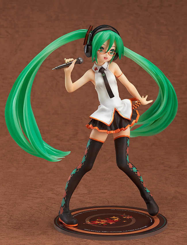 Vocaloid - Hatsune Miku - HappyKuji - HappyKuji Hatsune Miku 2014 Autumn Ver. (A Prize) - 1/8 - Lat-type Ver., Autumn Color Ver. (Family Mart, Good Smile Company) photo 2