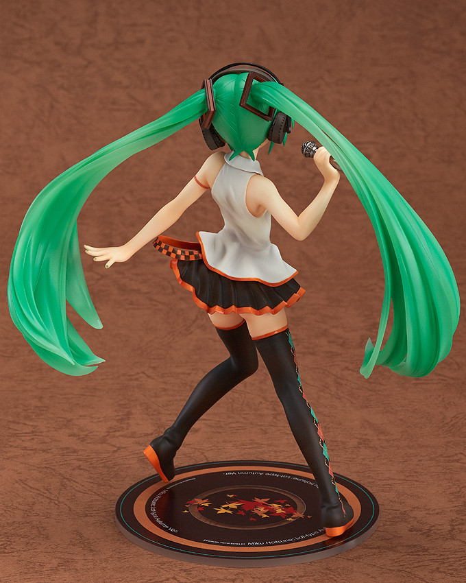Vocaloid - Hatsune Miku - HappyKuji - HappyKuji Hatsune Miku 2014 Autumn Ver. (A Prize) - 1/8 - Lat-type Ver., Autumn Color Ver. (Family Mart, Good Smile Company) photo 4