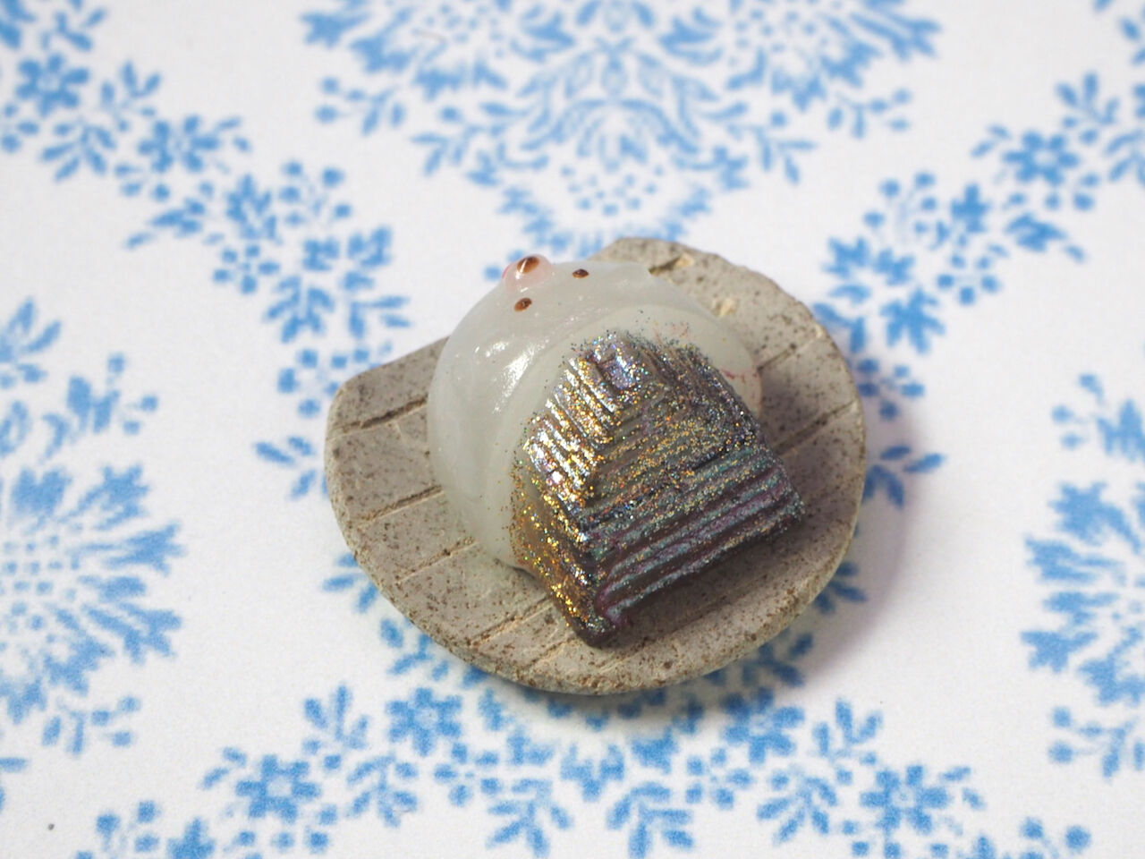 Bismuth Crystal Inufuku (Honda Koji Shokai) photo 5