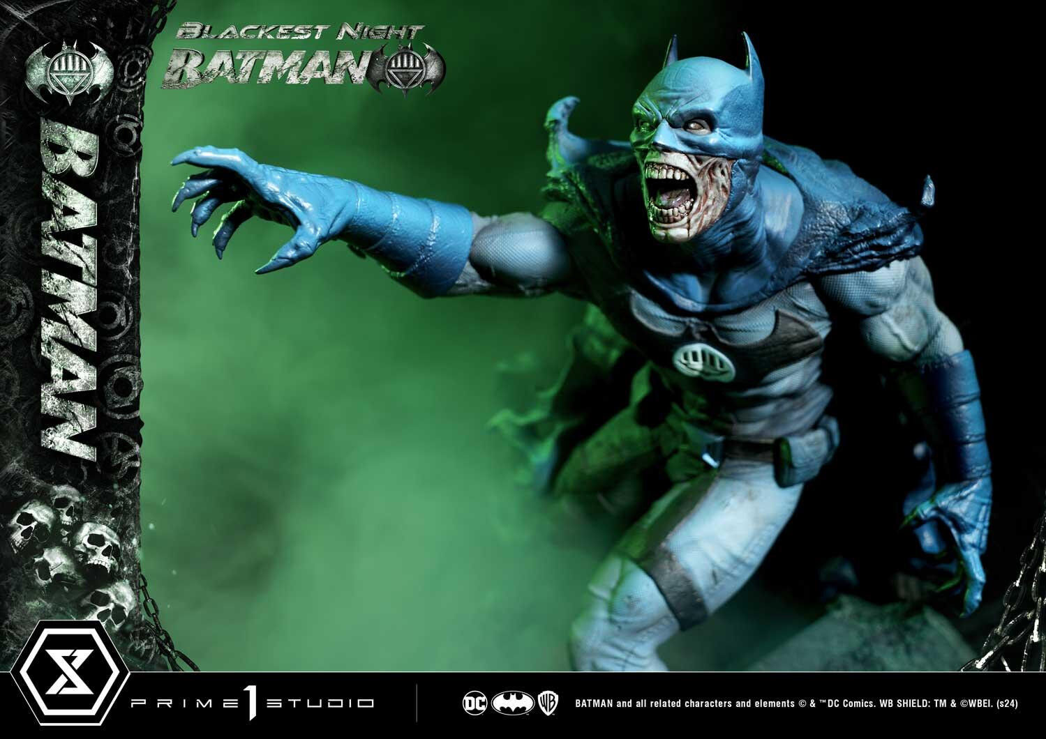 Blackest Night - Batman - Premium Masterline (PMDCBN-01S) - 1/4 - Bonus Version (Prime 1 Studio) photo 10