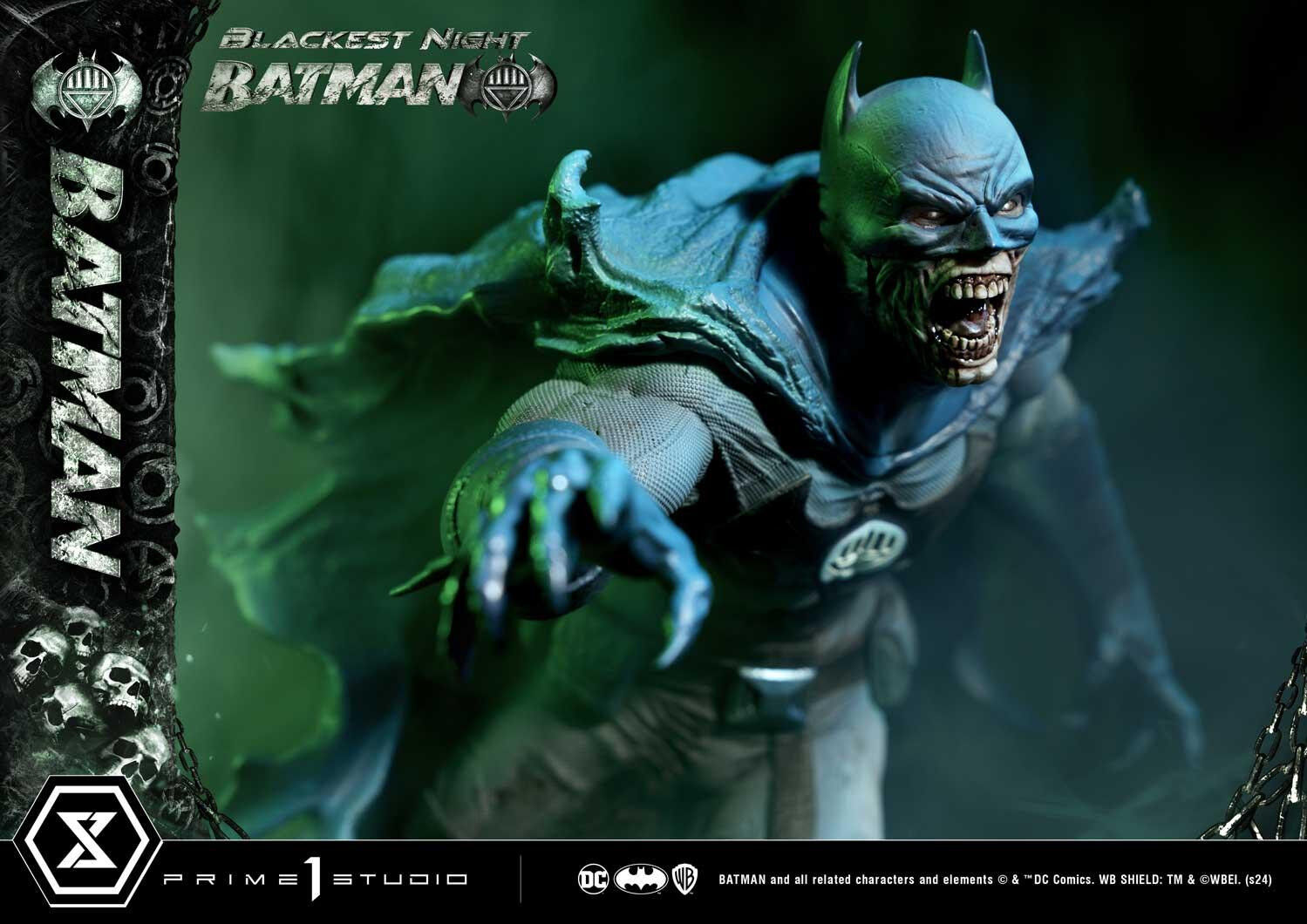 Blackest Night - Batman - Premium Masterline (PMDCBN-01S) - 1/4 - Bonus Version (Prime 1 Studio) photo 11