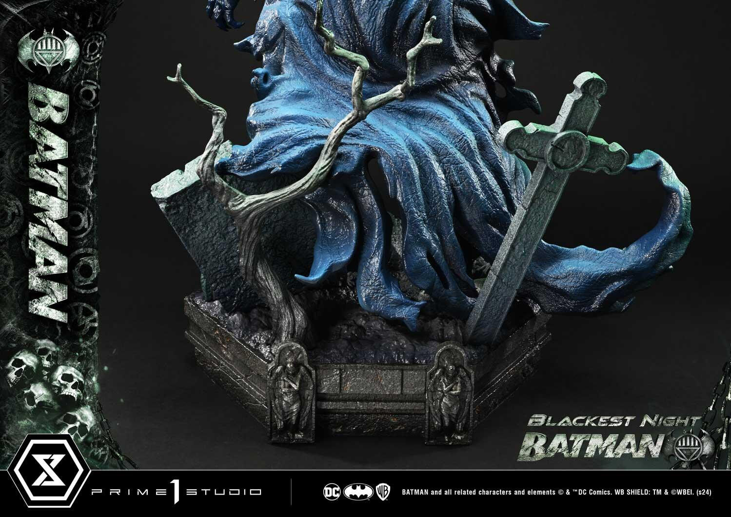 Blackest Night - Batman - Premium Masterline (PMDCBN-01S) - 1/4 - Bonus Version (Prime 1 Studio) photo 15