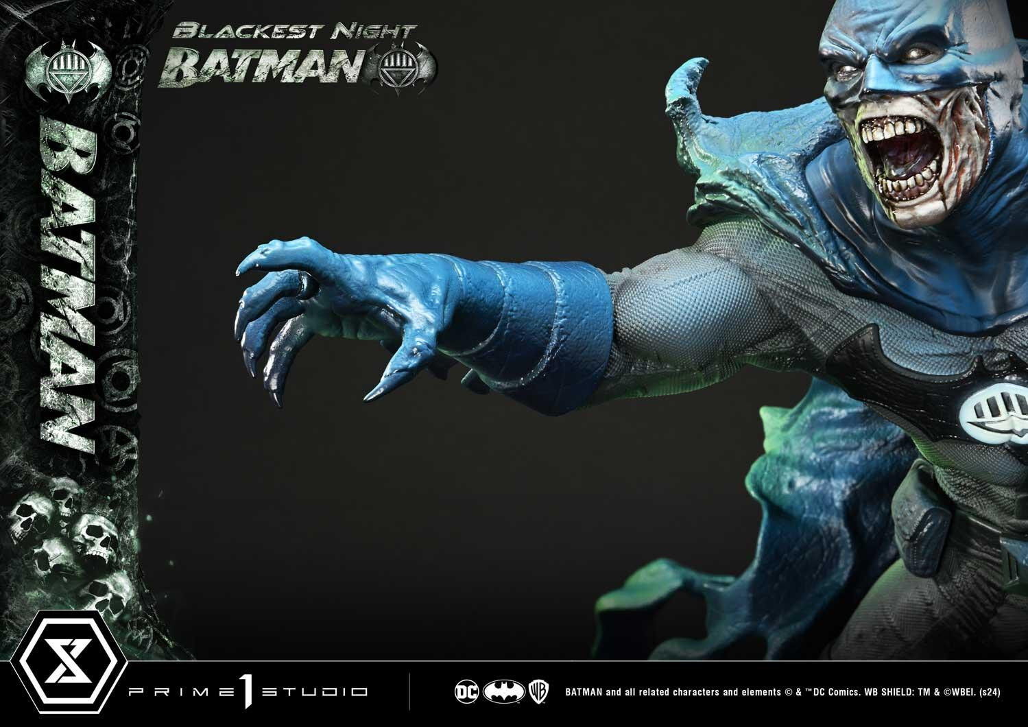 Blackest Night - Batman - Premium Masterline (PMDCBN-01S) - 1/4 - Bonus Version (Prime 1 Studio) photo 18