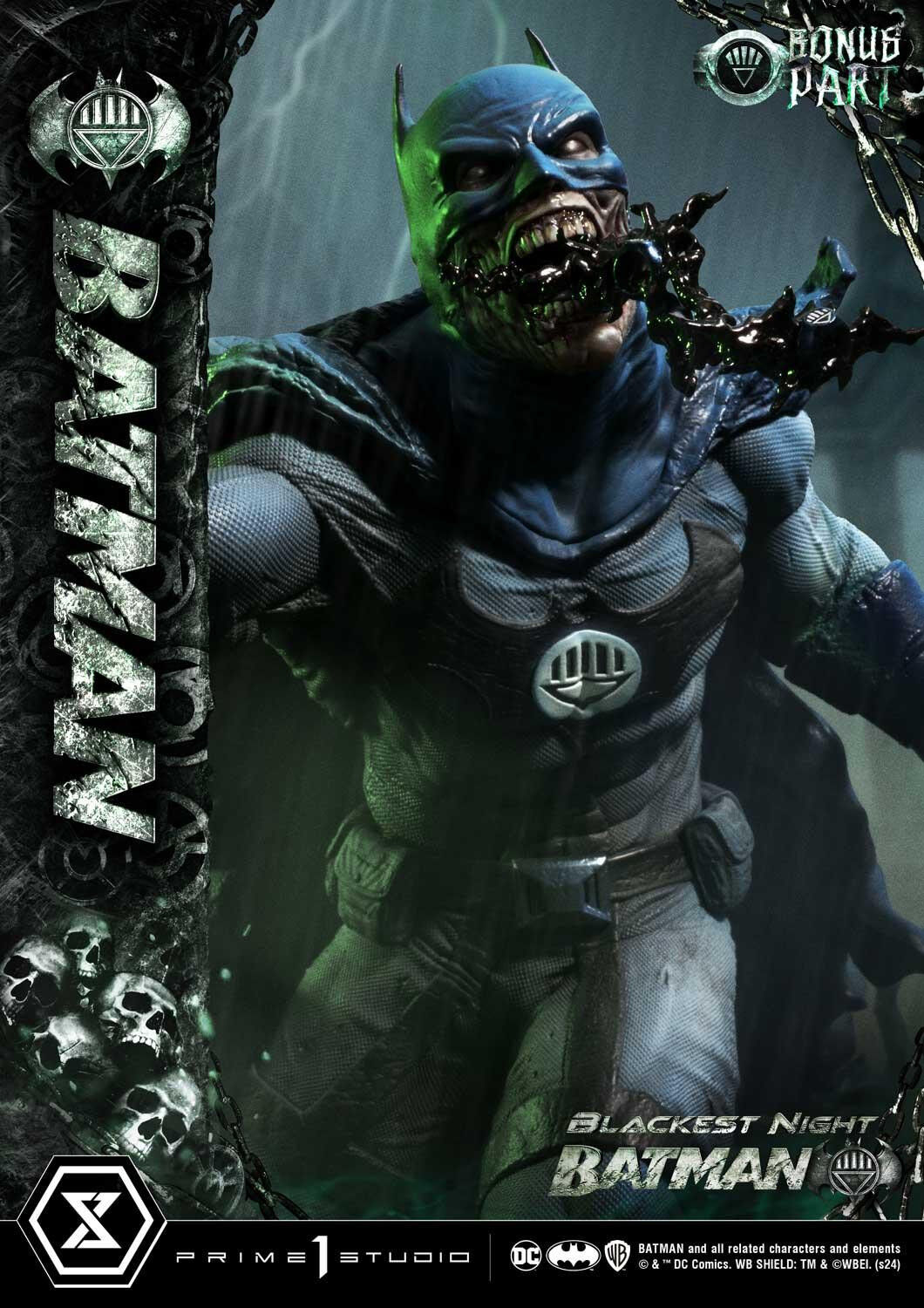 Blackest Night - Batman - Premium Masterline (PMDCBN-01S) - 1/4 - Bonus Version (Prime 1 Studio) photo 21