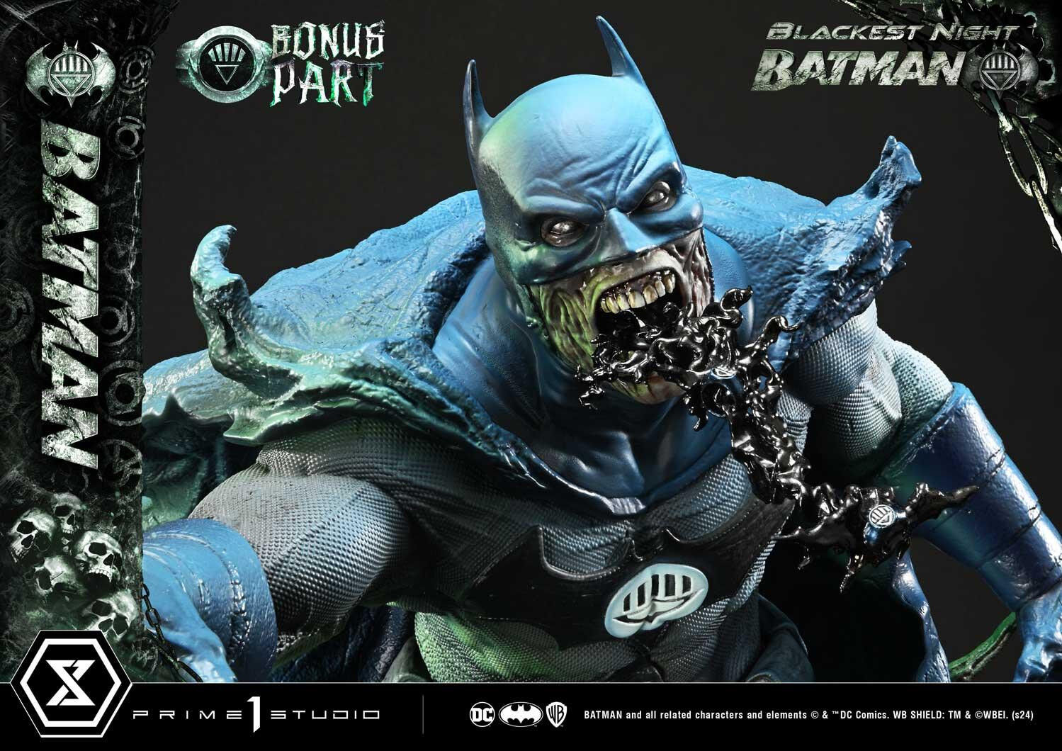 Blackest Night - Batman - Premium Masterline (PMDCBN-01S) - 1/4 - Bonus Version (Prime 1 Studio) photo 22