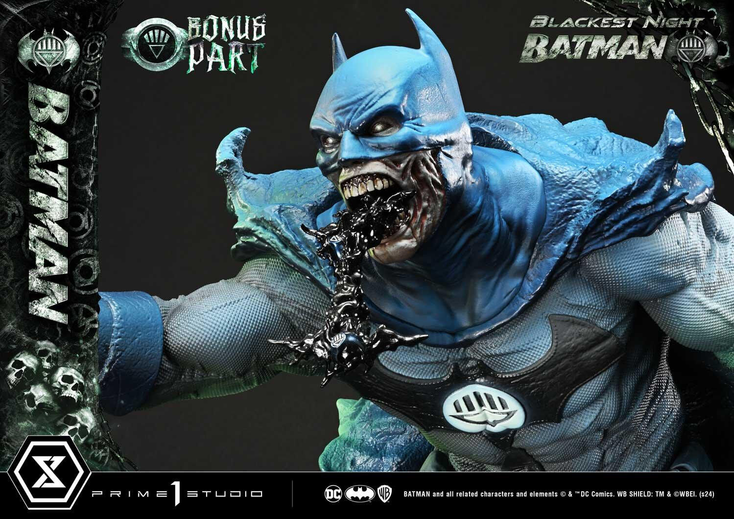 Blackest Night - Batman - Premium Masterline (PMDCBN-01S) - 1/4 - Bonus Version (Prime 1 Studio) photo 23