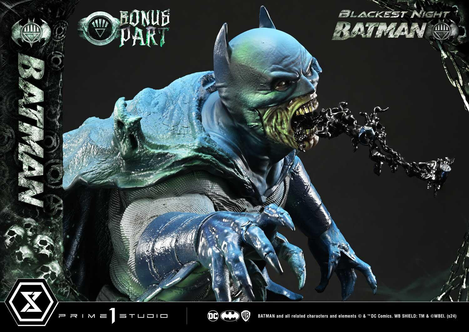 Blackest Night - Batman - Premium Masterline (PMDCBN-01S) - 1/4 - Bonus Version (Prime 1 Studio) photo 24